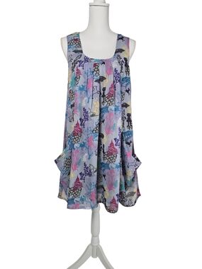 Feminine Sleeveless Shift Tunic Dress by Sweet Sinammon